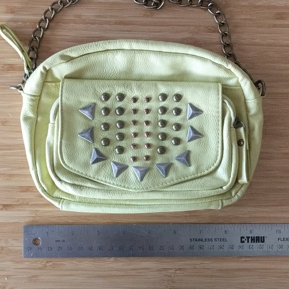 Lime Green Mini Crossbody Purse - Picture 8 of 8